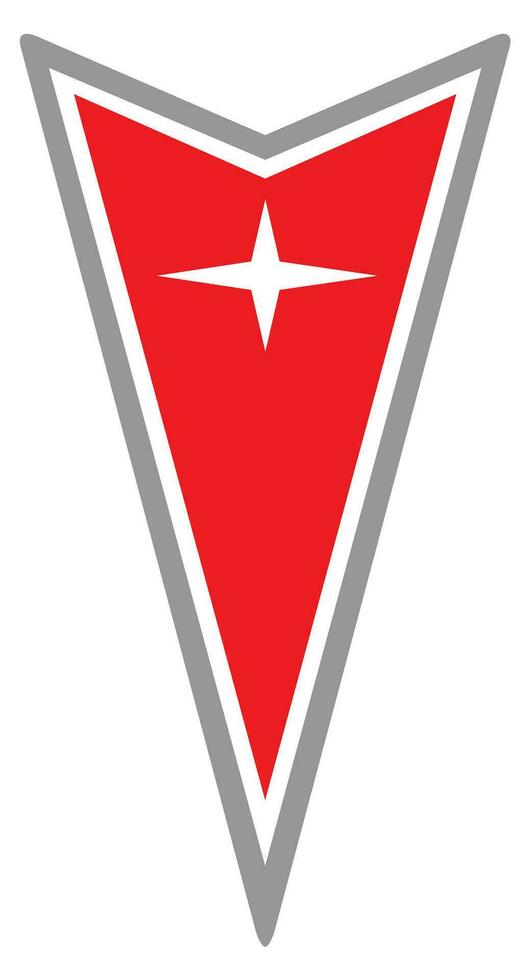 pontiac coche logo vector