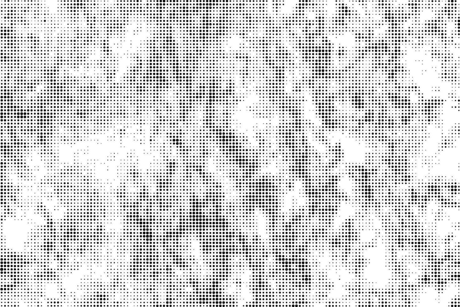 Vector blach dots pattern. Abstract halftone texture on white background.