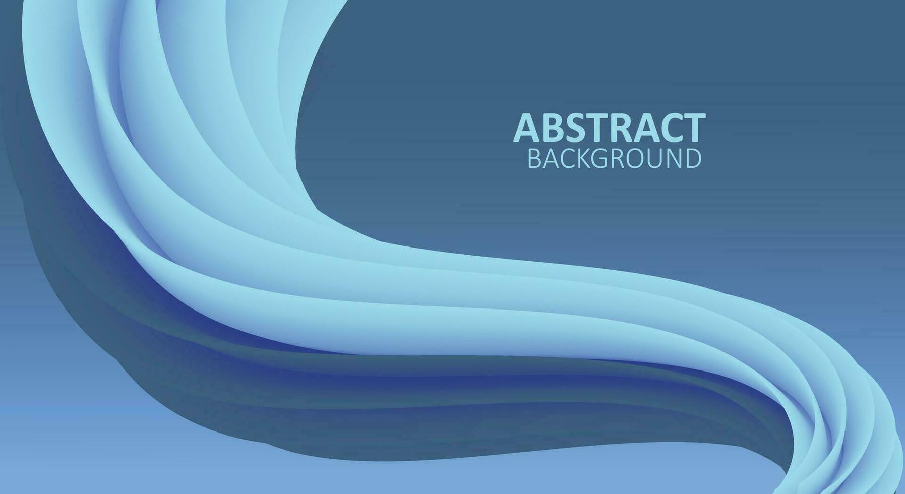 Abstract fluid futuristic background vector