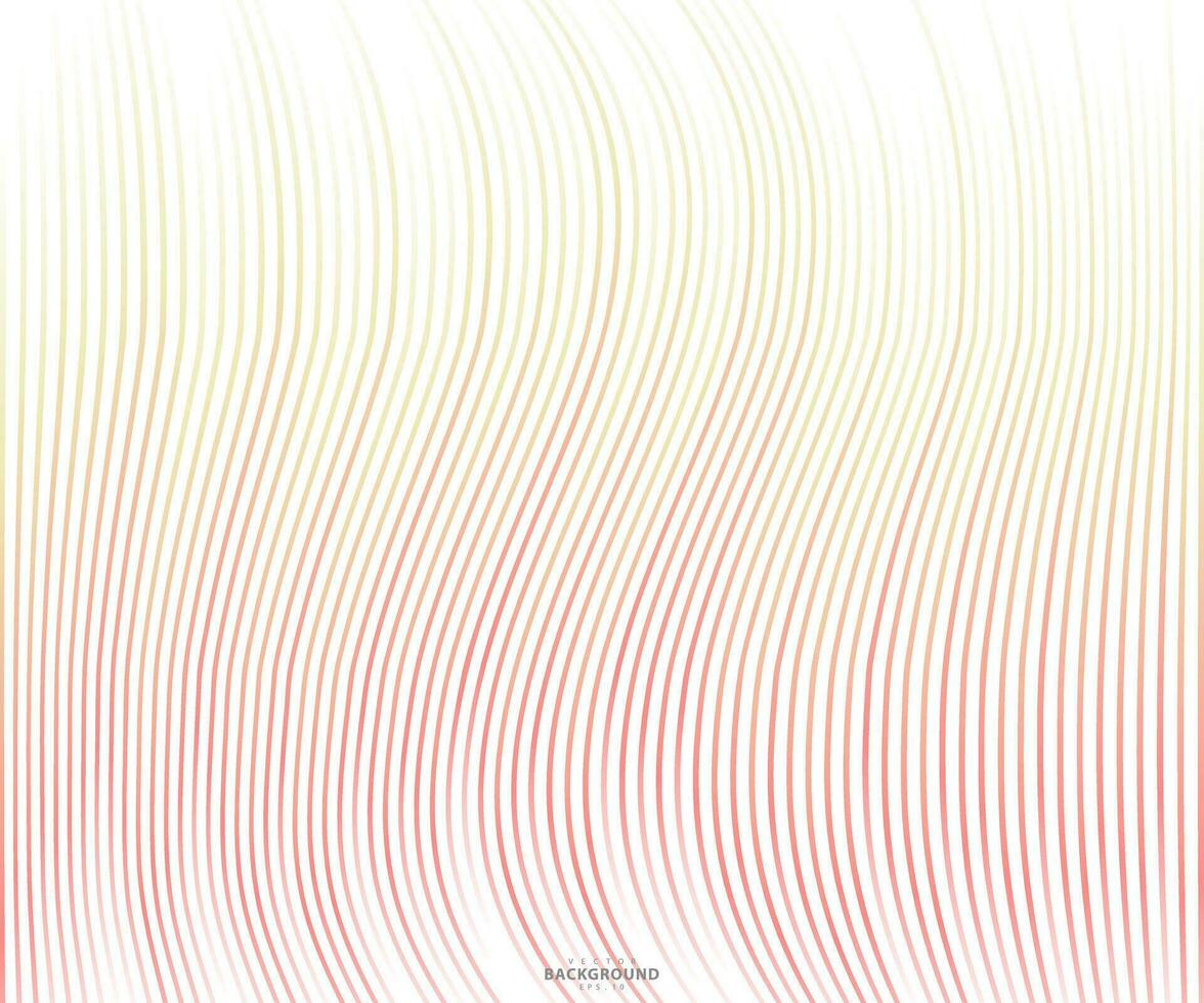 Abstract warped Diagonal Striped Background. Vector curved twisted slanting, waved lines texture. Brand new style for your business design.