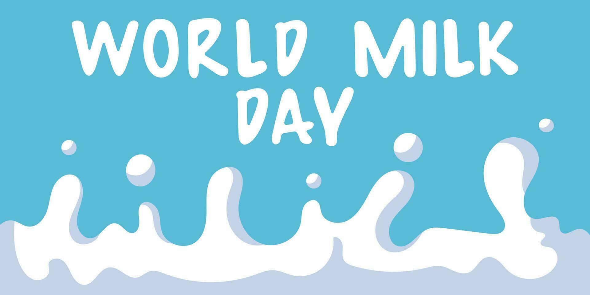 1World Milk Day vector