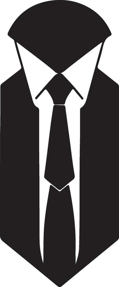 neck tie vector art icon illustration