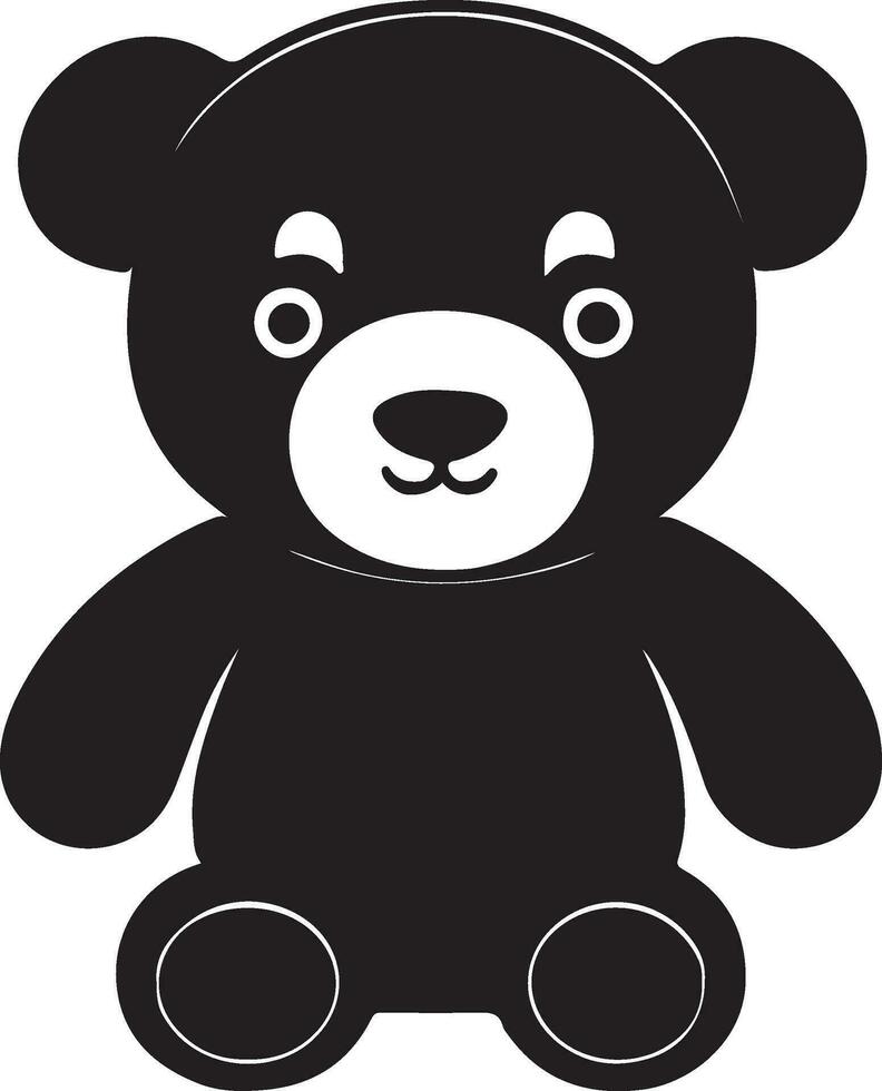 teddy bear cartoon vector