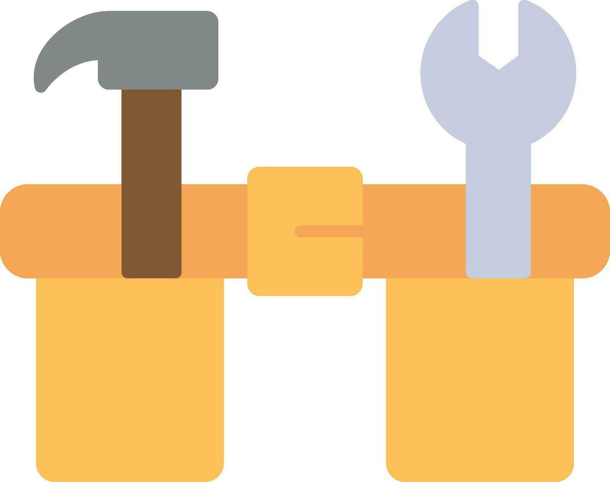 Work Belt Flat Icon vector