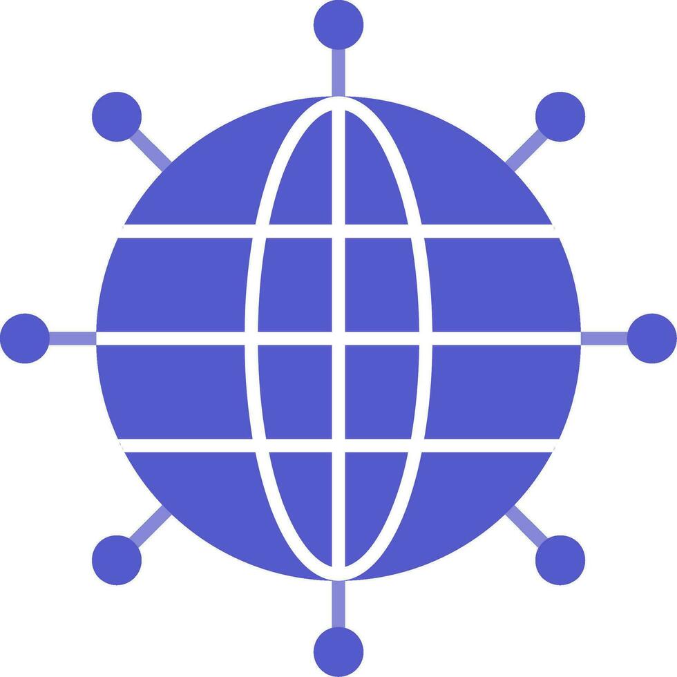 Networking Flat Icon vector