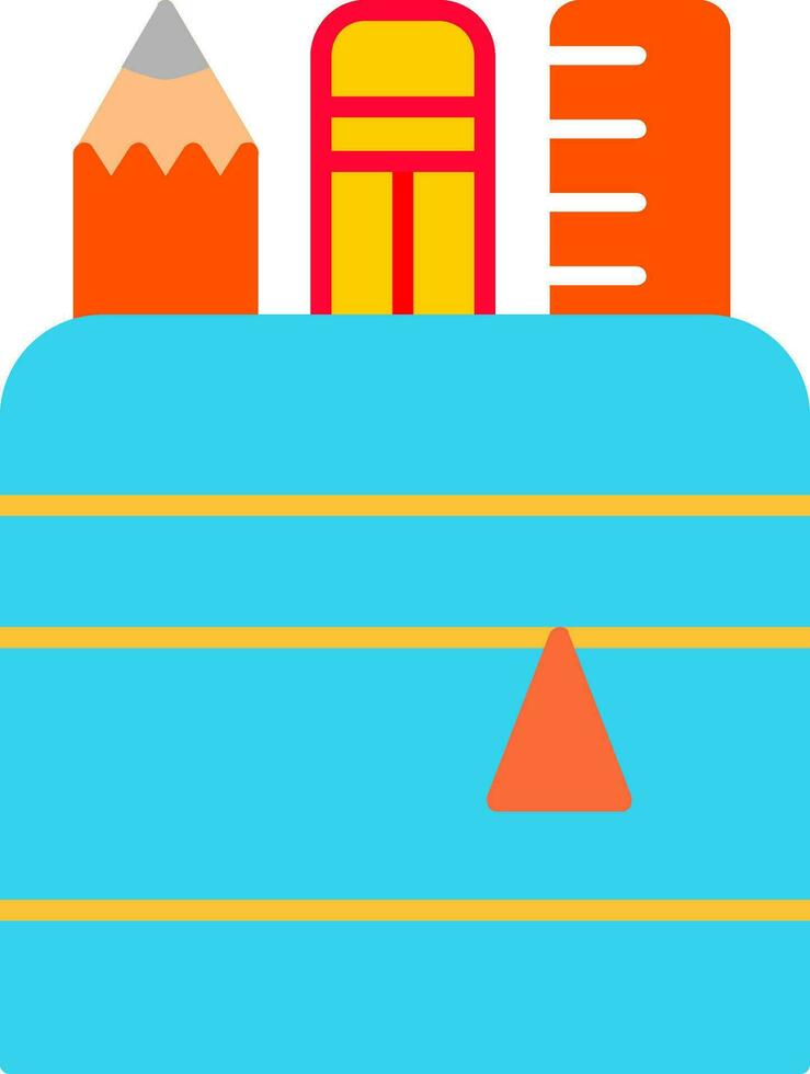 Stationary Flat Icon vector