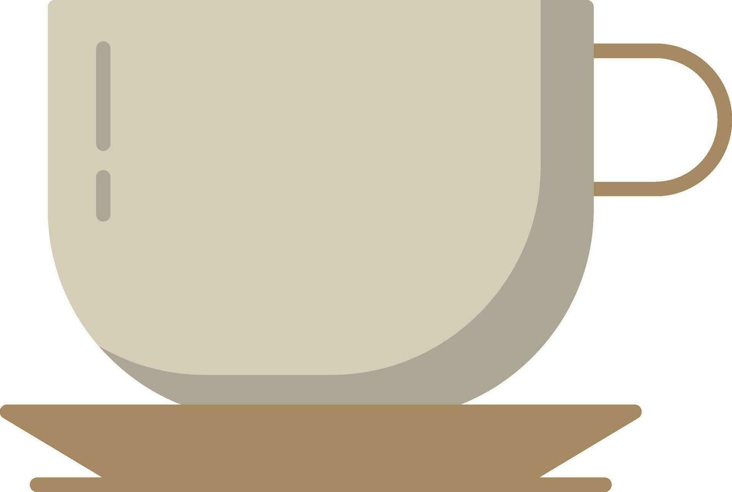 Coffee Cup Flat Icon vector