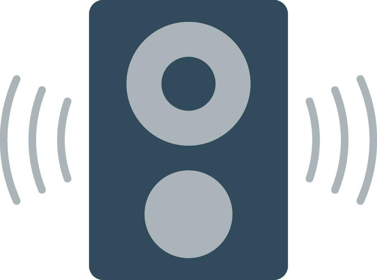 Speaker Flat Icon vector