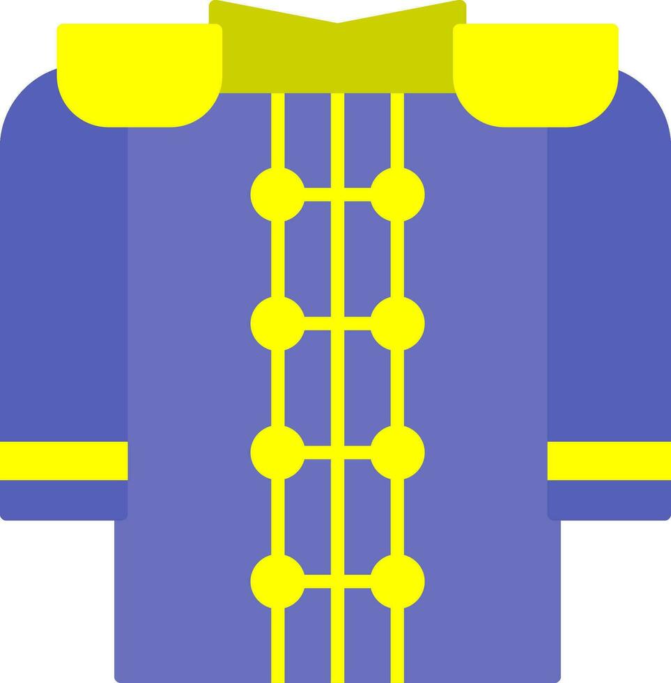 Marching Uniform Flat Icon vector
