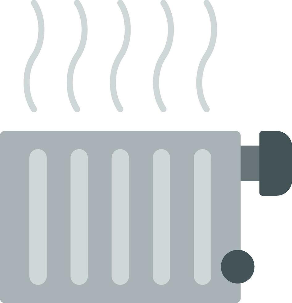 Radiator Flat Icon vector