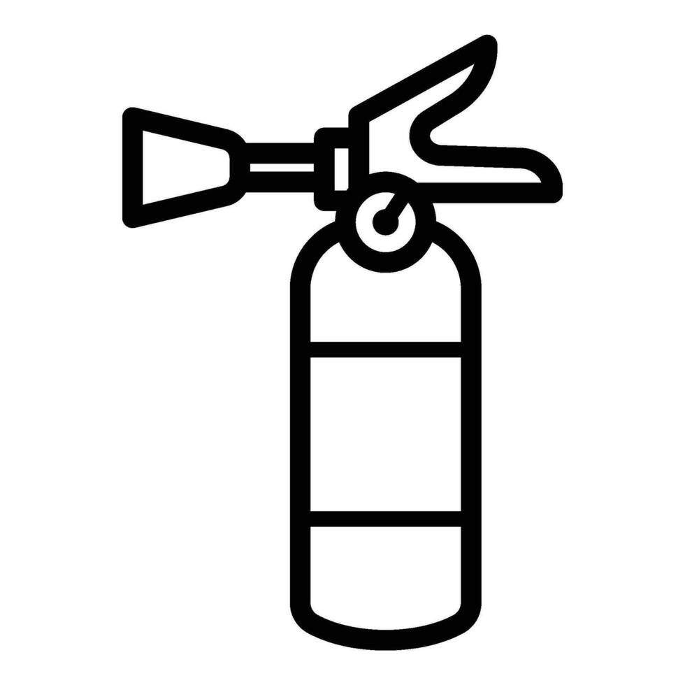 fire extinguisher icon for graphic and web design vector