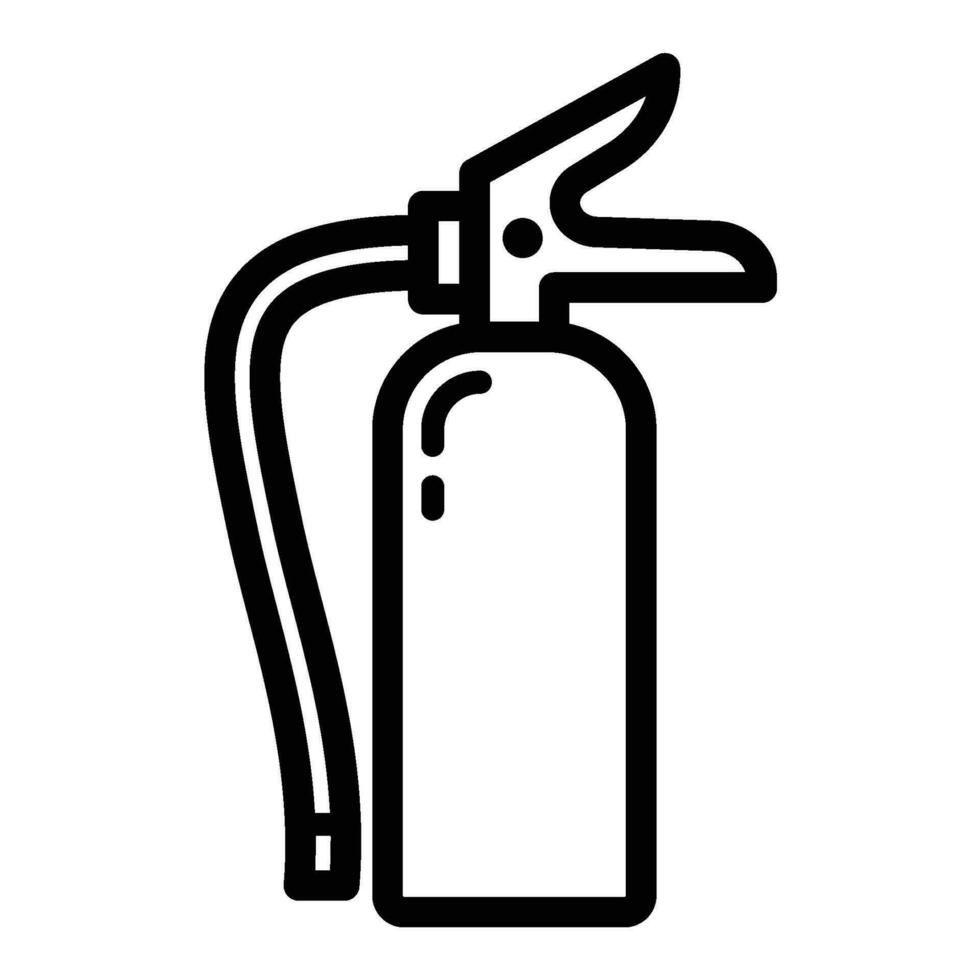 fire extinguisher icon for graphic and web design vector