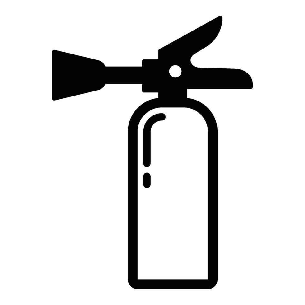 fire extinguisher icon for graphic and web design vector