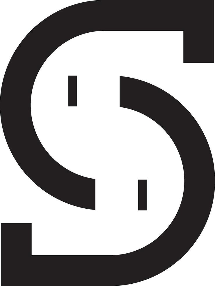 Initial letter logo vector element