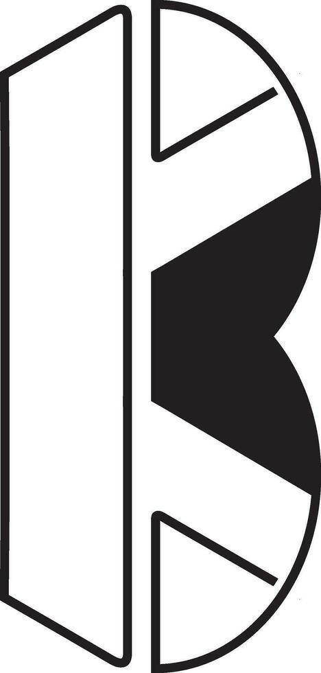 Initial letter logo vector element