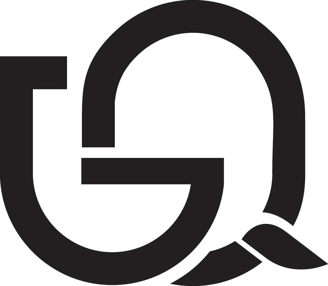 Initial letter logo vector element