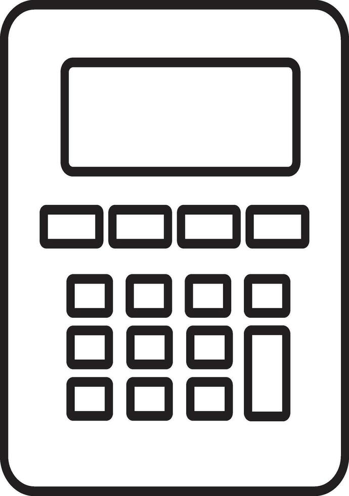 Store icon line outline vector element