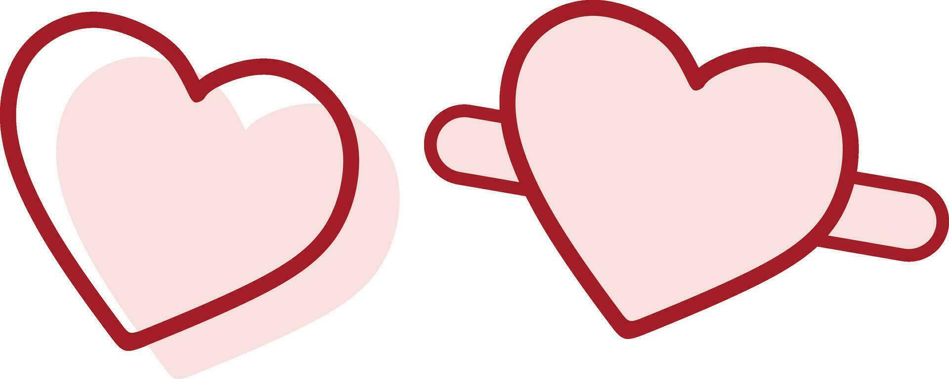 Love cute hand draw vector element