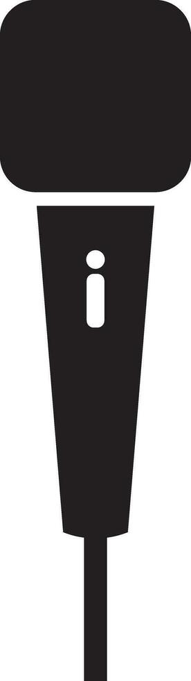 Podcast microphone icon vector element
