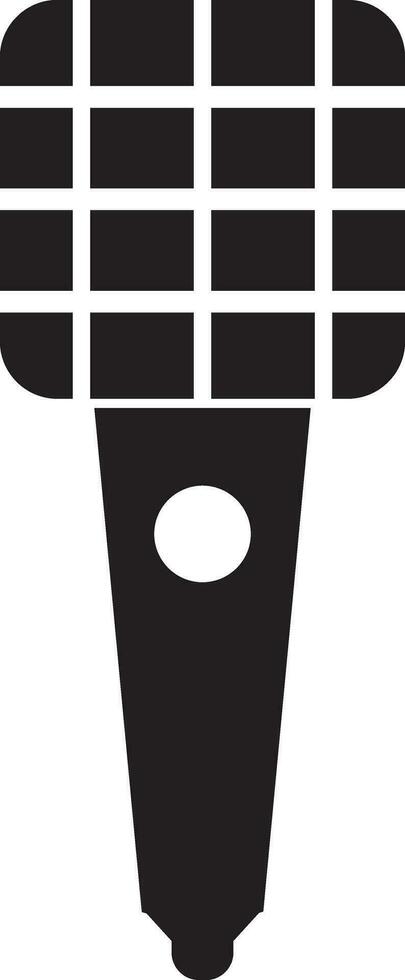 Outline podcast microphone icon vector element