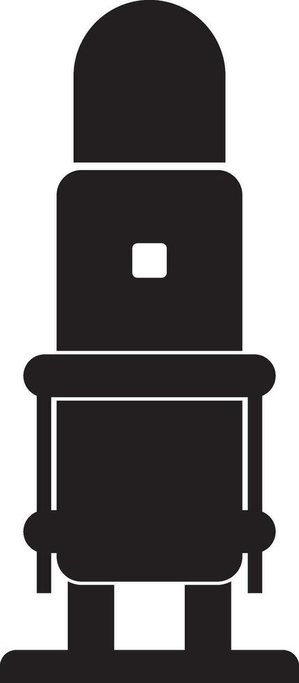 Outline podcast microphone icon vector element