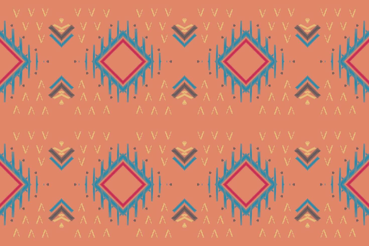 Native pattern american tribal indian ornament pattern geometric ethnic textile texture tribal aztec pattern navajo mexican fabric seamless Vector decoration fashion