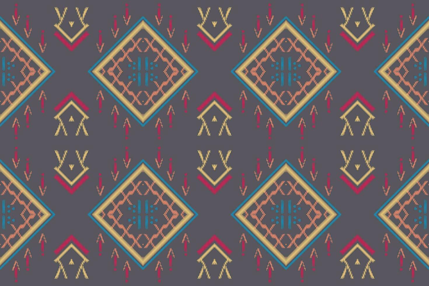 Native pattern american tribal indian ornament pattern geometric ethnic textile texture tribal aztec pattern navajo mexican fabric seamless Vector decoration fashion