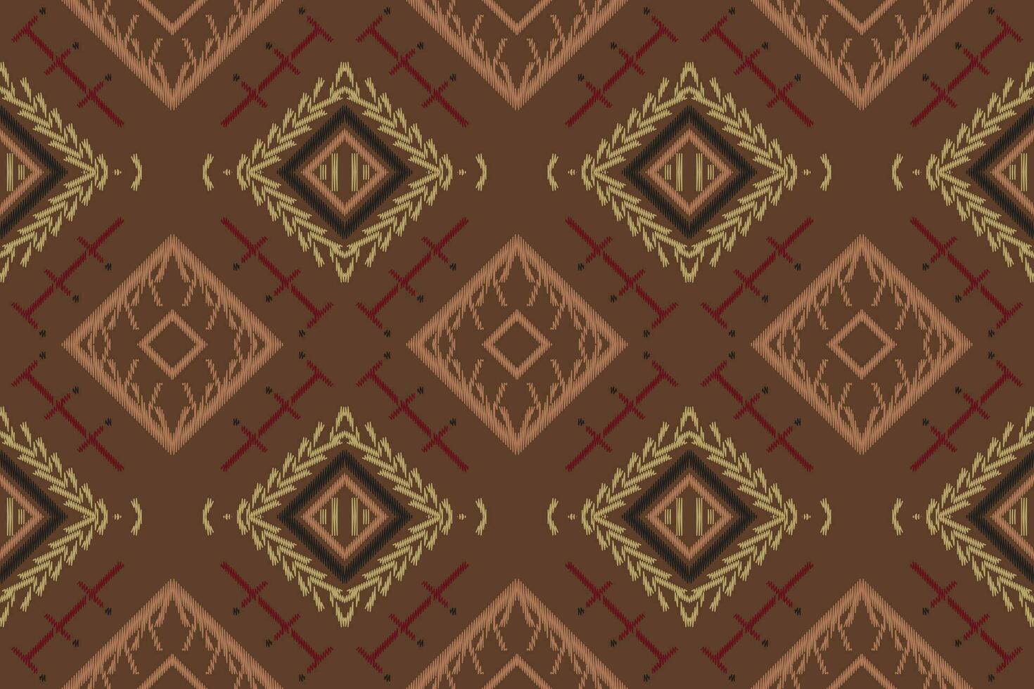 Native pattern american tribal indian ornament pattern geometric ethnic textile texture tribal aztec pattern navajo mexican fabric seamless Vector decoration fashion