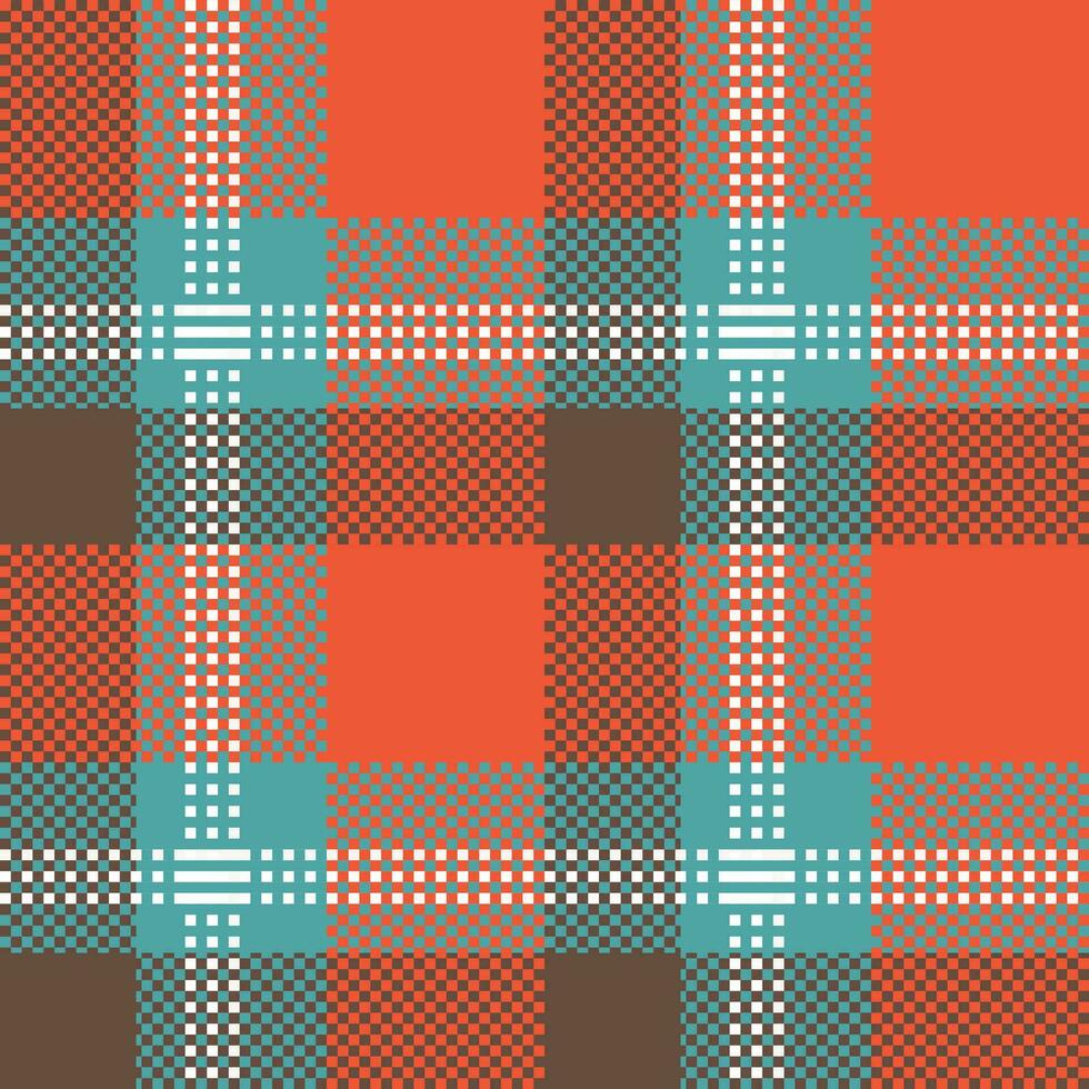 Plaid Pattern Seamless. Gingham Patterns for Scarf, Dress, Skirt, Other Modern Spring Autumn Winter Fashion Textile Design. vector