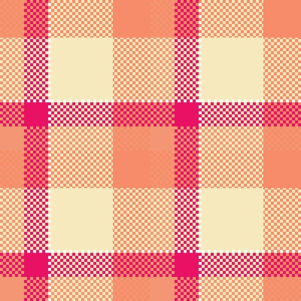 Scottish Tartan Pattern. Plaids Pattern Seamless Traditional Scottish Woven Fabric. Lumberjack Shirt Flannel Textile. Pattern Tile Swatch Included. vector