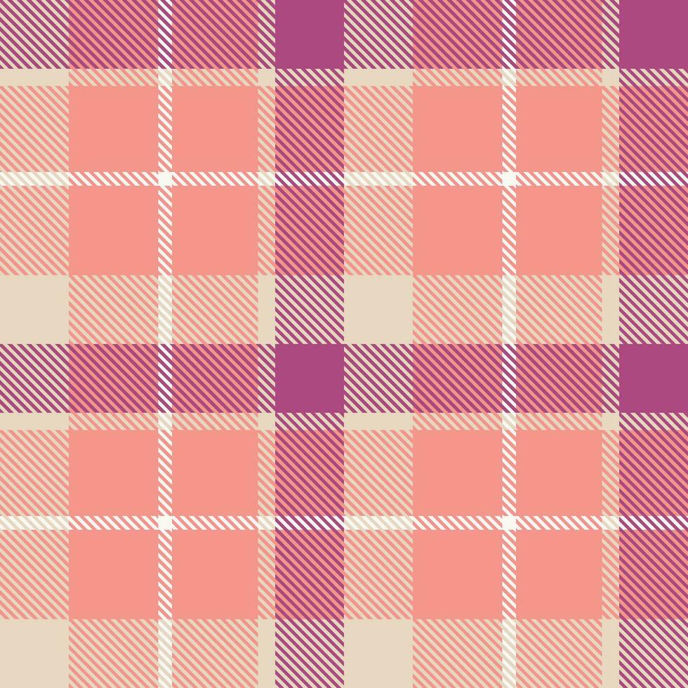 Tartan Plaid Vector Seamless Pattern. Classic Scottish Tartan Design. Flannel Shirt Tartan Patterns. Trendy Tiles for Wallpapers.