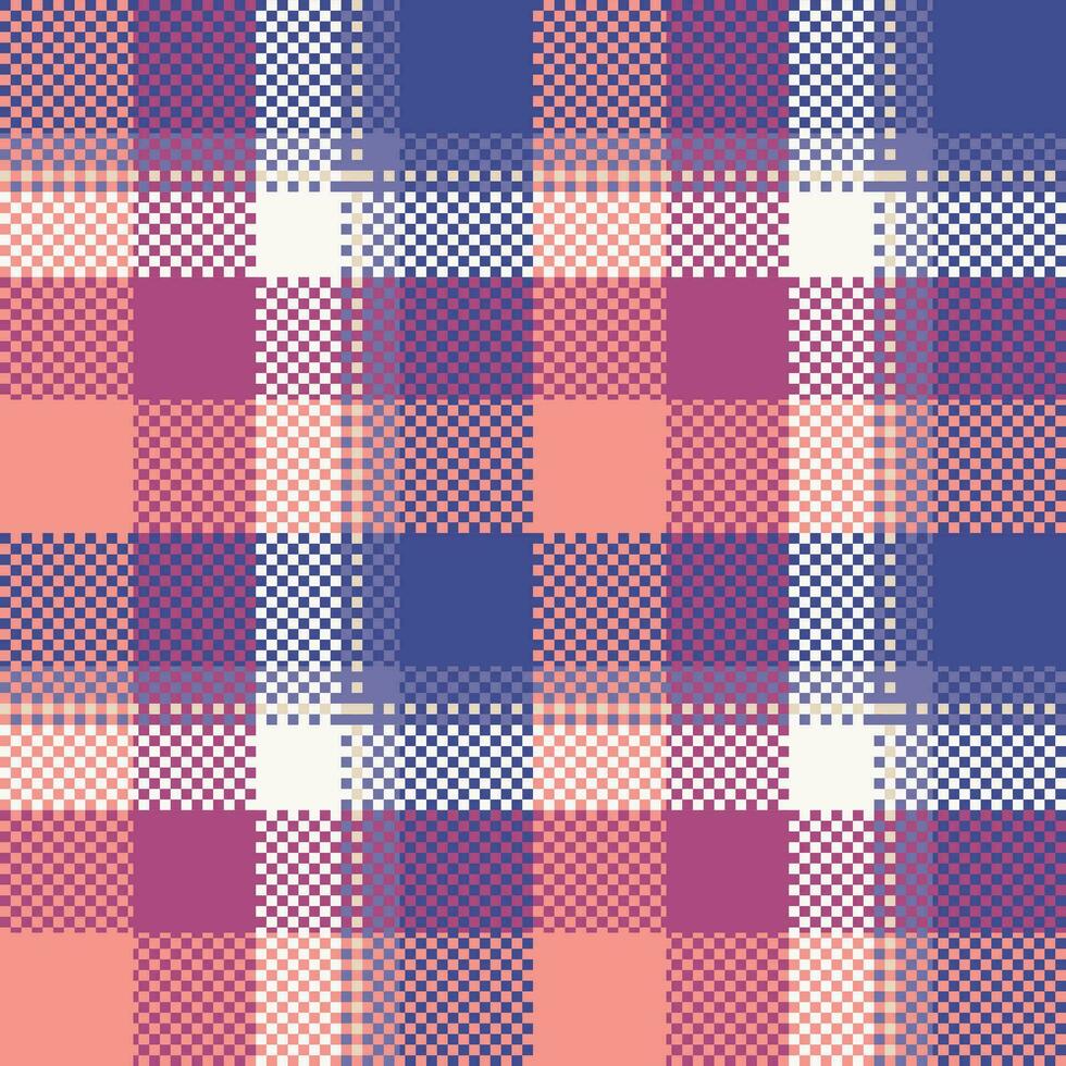 Classic Scottish Tartan Design. Plaids Pattern Seamless. Template for Design Ornament. Seamless Fabric Texture. vector