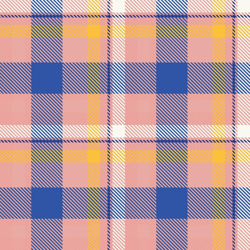 Scottish Tartan Plaid Seamless Pattern, Sweet Plaid Pattern Seamless. for Scarf, Dress, Skirt, Other Modern Spring Autumn Winter Fashion Textile Design. vector