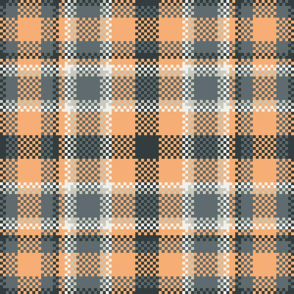 Tartan Seamless Pattern. Sweet Pastel Plaid Pattern Seamless Tartan Illustration Vector Set for Scarf, Blanket, Other Modern Spring Summer Autumn Winter Holiday Fabric Print.