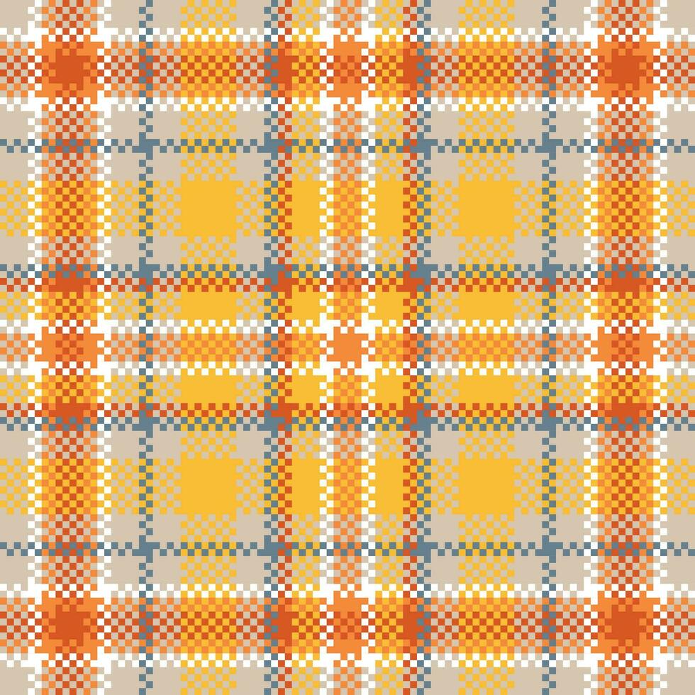 Tartan Seamless Pattern. Gingham Patterns Traditional Scottish Woven Fabric. Lumberjack Shirt Flannel Textile. Pattern Tile Swatch Included. vector