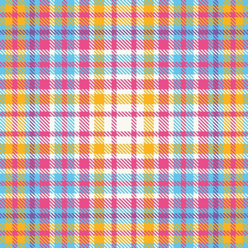 Tartan Seamless Pattern. Classic Scottish Tartan Design. Template for Design Ornament. Seamless Fabric Texture. vector