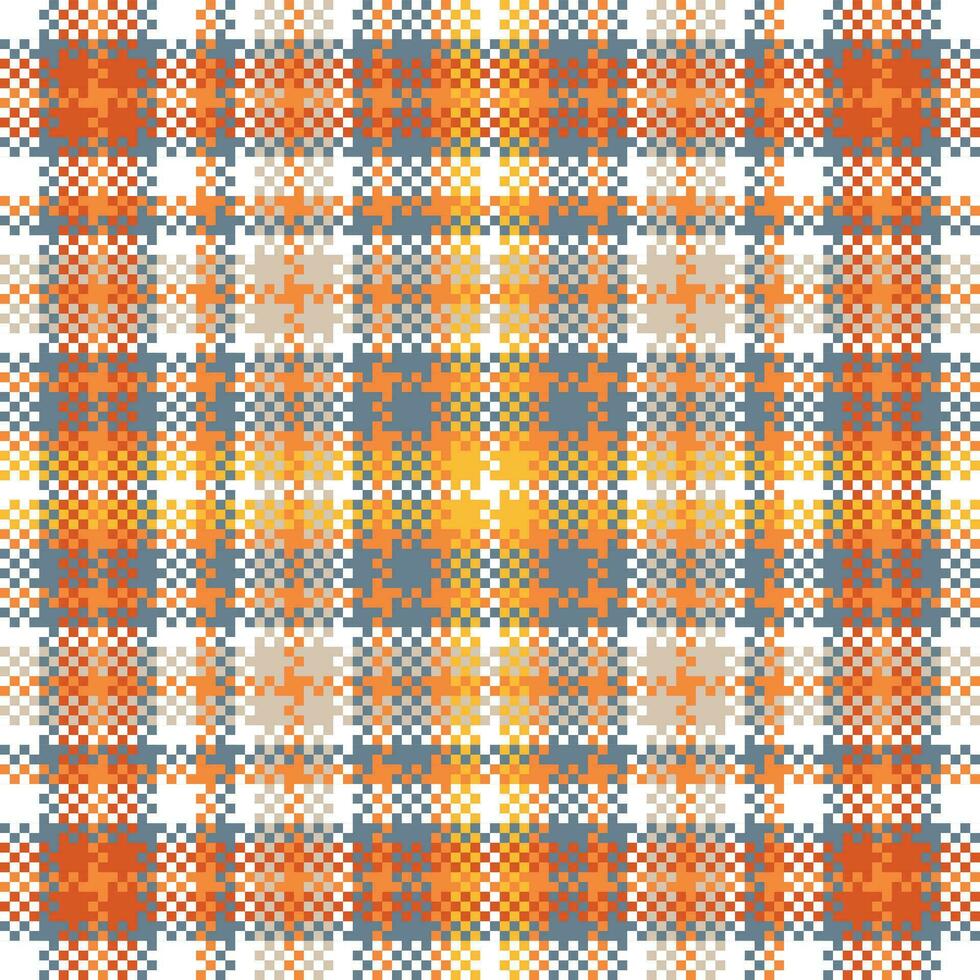 Tartan Seamless Pattern. Scottish Tartan Pattern Template for Design Ornament. Seamless Fabric Texture. vector