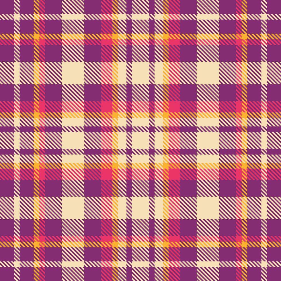 Plaid Patterns Seamless. Checker Pattern Template for Design Ornament. Seamless Fabric Texture. vector