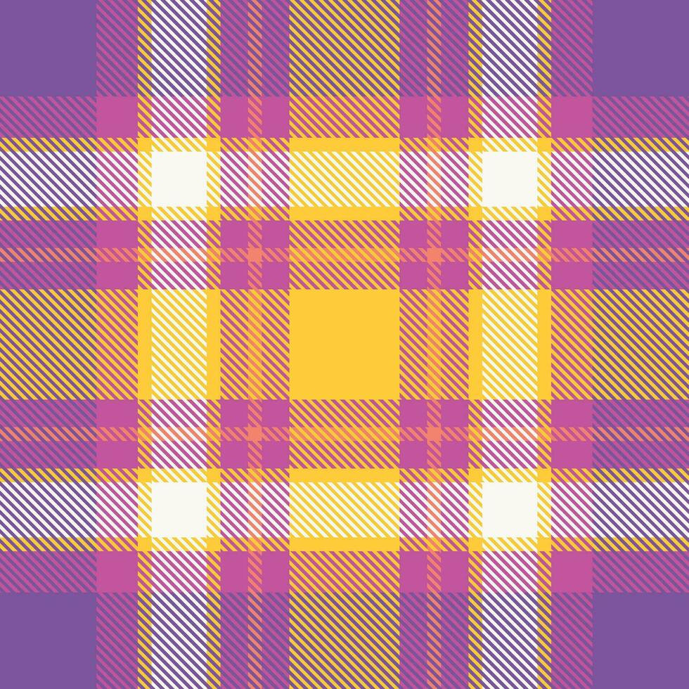 Tartan Plaid Vector Seamless Pattern. Traditional Scottish Checkered Background. Seamless Tartan Illustration Vector Set for Scarf, Blanket, Other Modern Spring Summer Autumn Winter Holiday Fabric