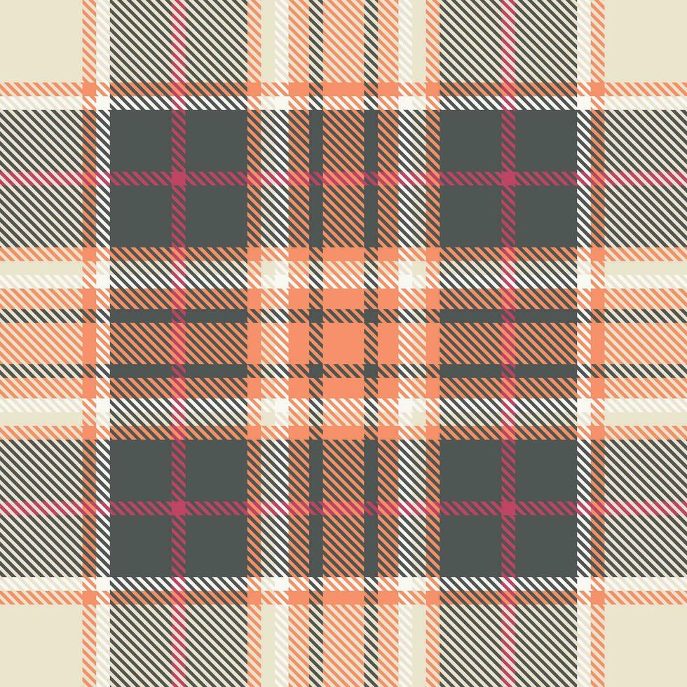 Classic Scottish Tartan Design. Checkerboard Pattern. Flannel Shirt Tartan Patterns. Trendy Tiles for Wallpapers. vector