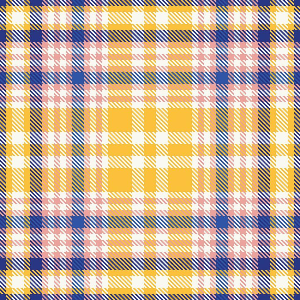 Scottish Tartan Plaid Seamless Pattern, Checkerboard Pattern. Template for Design Ornament. Seamless Fabric Texture. Vector Illustration