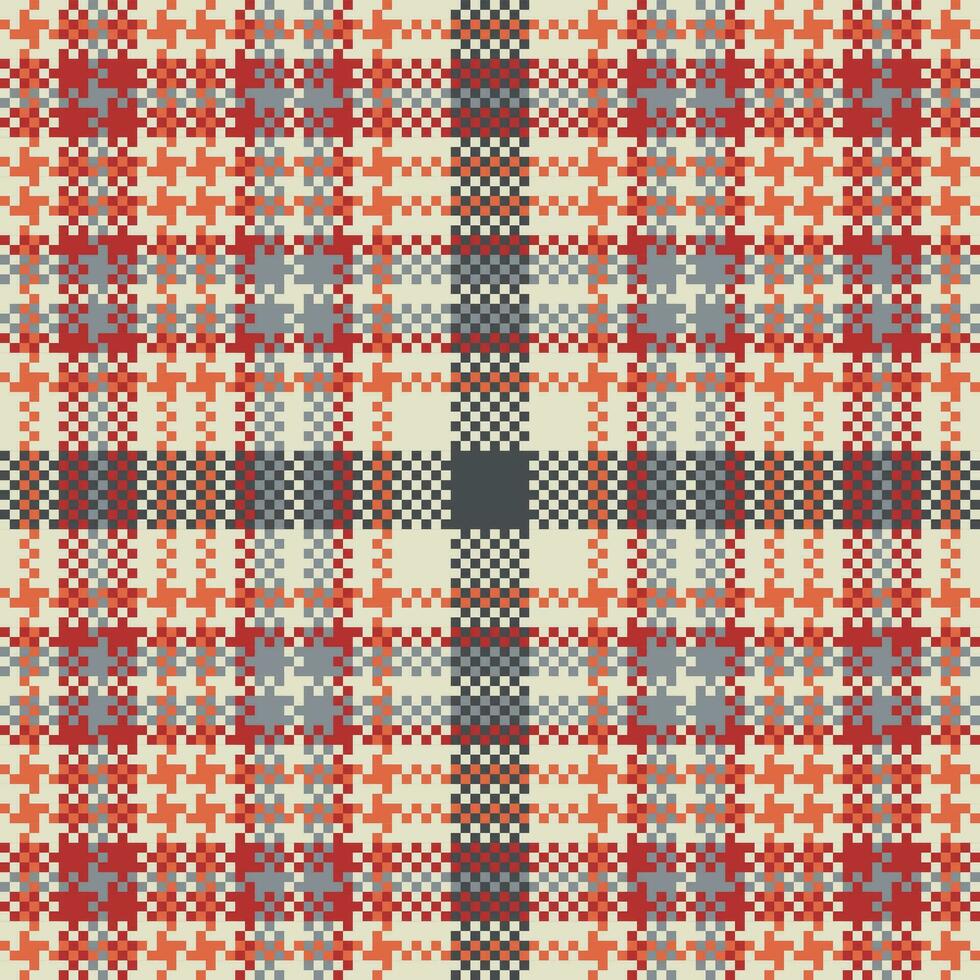 Tartan Pattern Seamless. Sweet Plaid Pattern Template for Design Ornament. Seamless Fabric Texture. vector