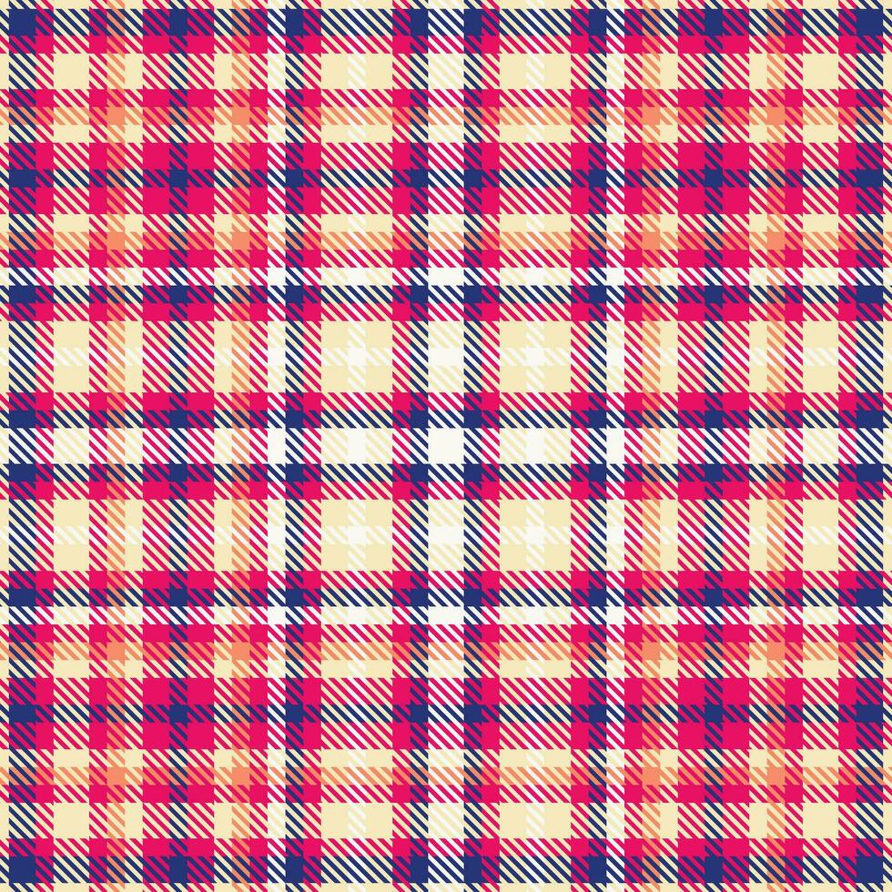 Plaid Pattern Seamless. Tartan Plaid Vector Seamless Pattern. Template for Design Ornament. Seamless Fabric Texture.