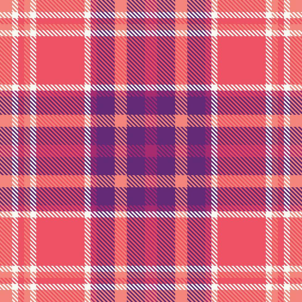 Plaid Patterns Seamless. Traditional Scottish Checkered Background. Traditional Scottish Woven Fabric. Lumberjack Shirt Flannel Textile. Pattern Tile Swatch Included. vector