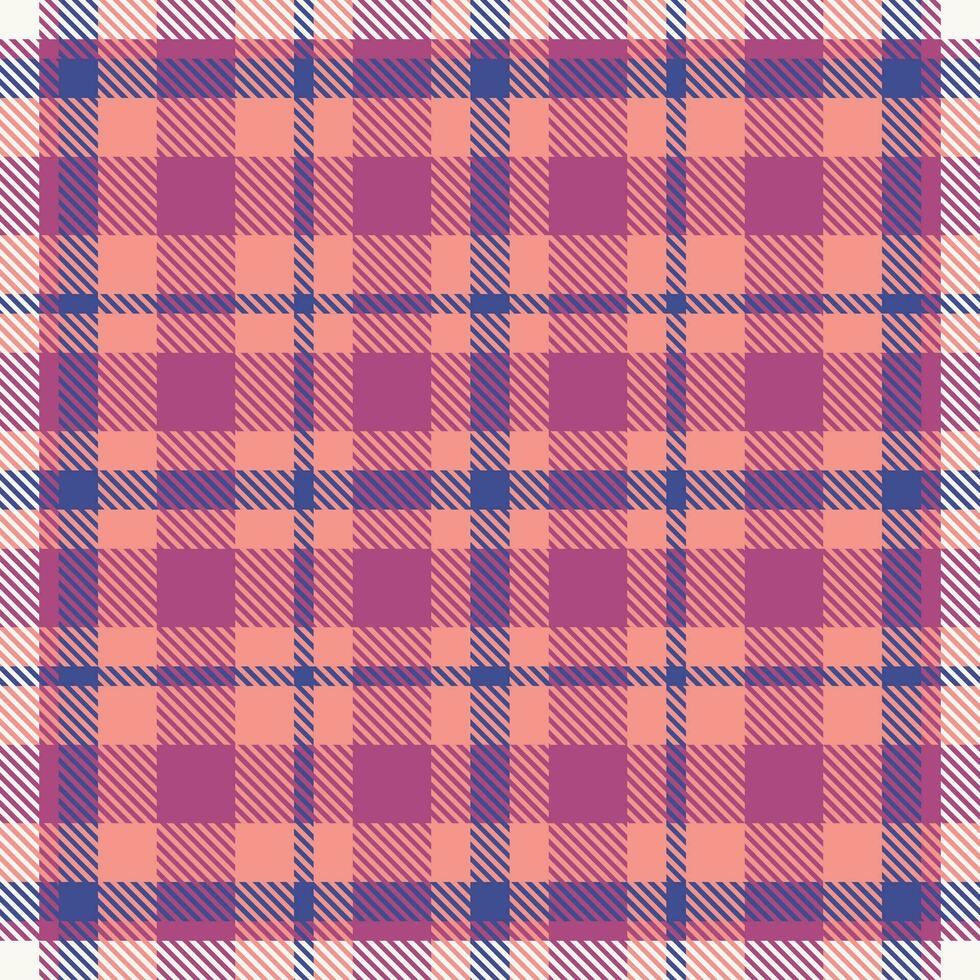 Scottish Tartan Seamless Pattern. Checkerboard Pattern Template for Design Ornament. Seamless Fabric Texture. vector