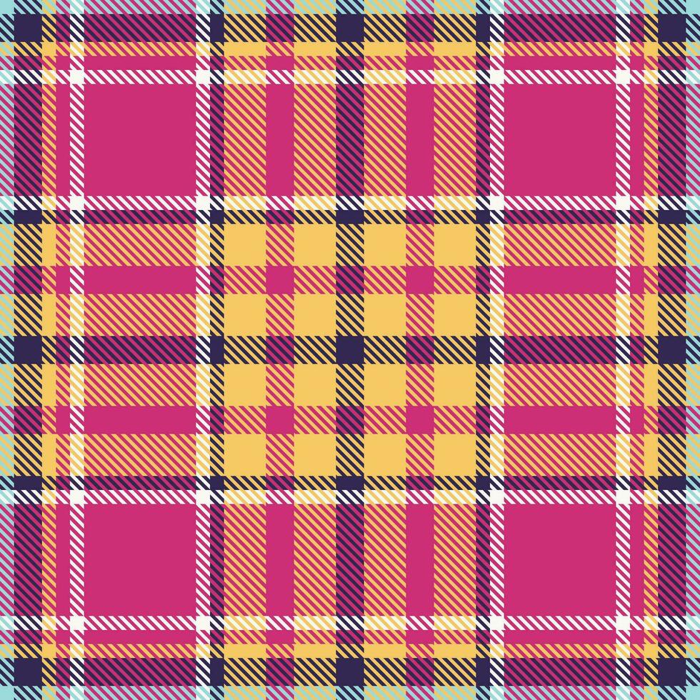 Scottish Tartan Seamless Pattern. Classic Scottish Tartan Design. Template for Design Ornament. Seamless Fabric Texture. vector