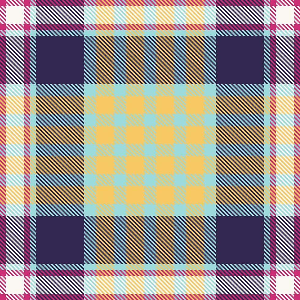 Scottish Tartan Seamless Pattern. Traditional Scottish Checkered Background. Traditional Scottish Woven Fabric. Lumberjack Shirt Flannel Textile. Pattern Tile Swatch Included. vector