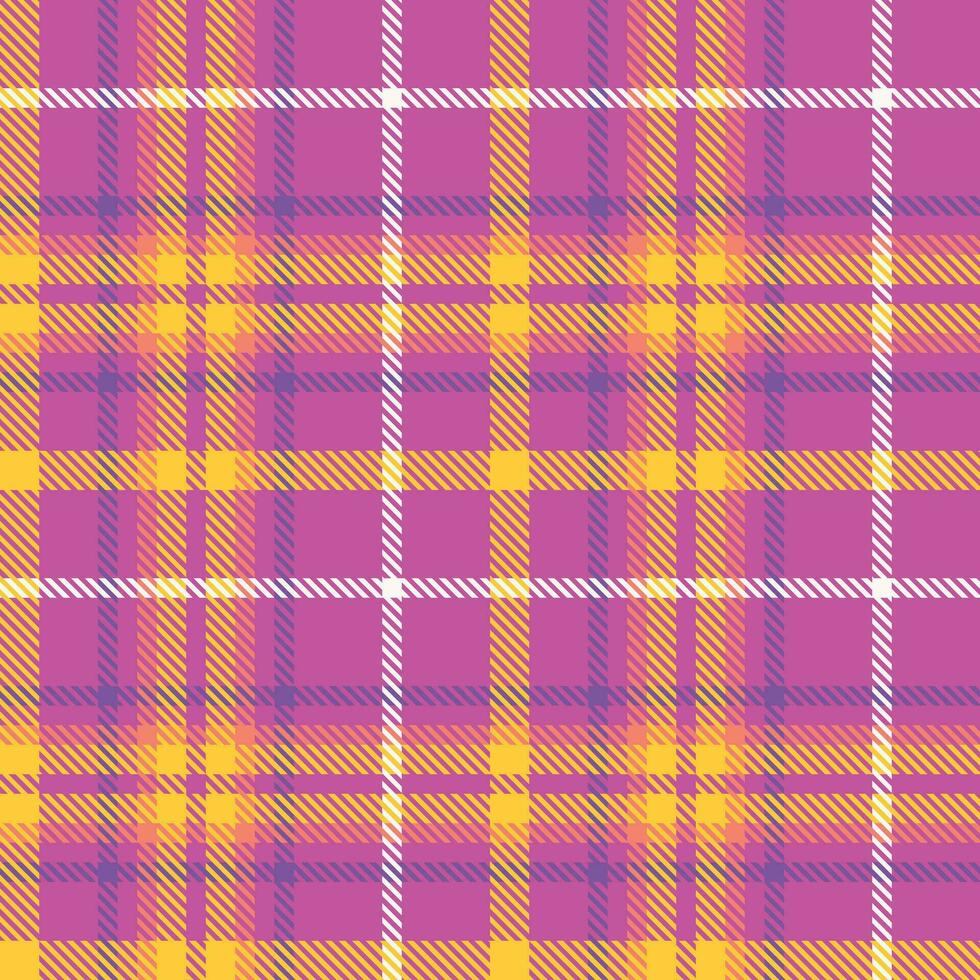 Tartan Plaid Vector Seamless Pattern. Scottish Plaid, Seamless Tartan Illustration Vector Set for Scarf, Blanket, Other Modern Spring Summer Autumn Winter Holiday Fabric Print.