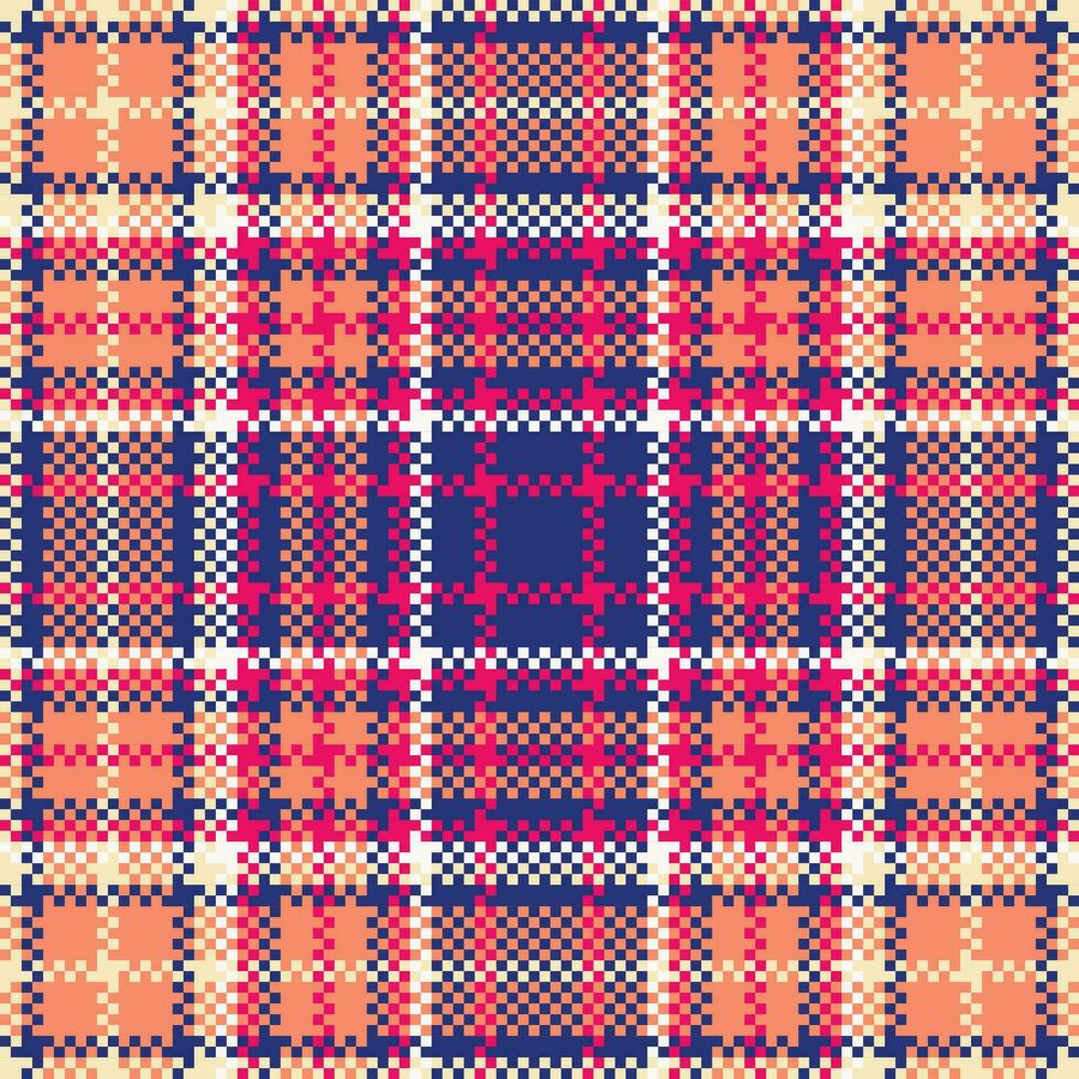 Plaid Pattern Seamless. Tartan Plaid Vector Seamless Pattern. for Scarf, Dress, Skirt, Other Modern Spring Autumn Winter Fashion Textile Design.