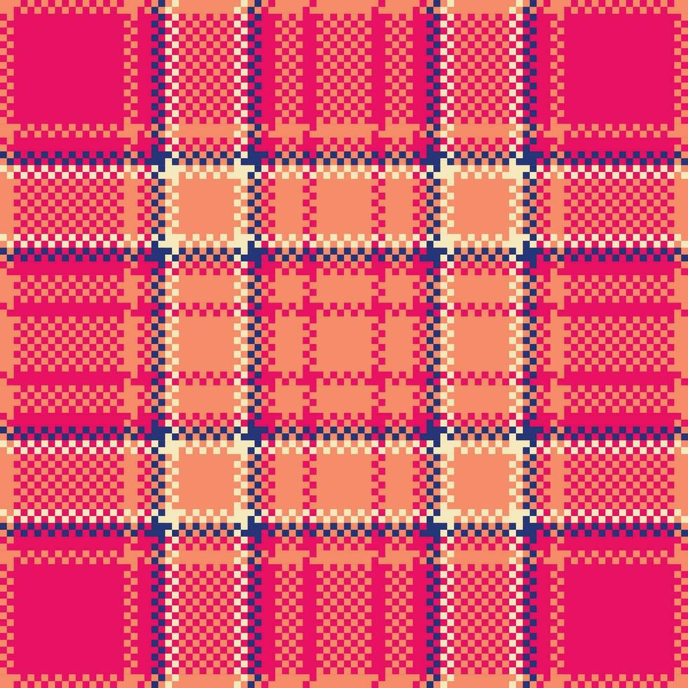 Plaid Pattern Seamless. Classic Scottish Tartan Design. for Scarf, Dress, Skirt, Other Modern Spring Autumn Winter Fashion Textile Design. vector